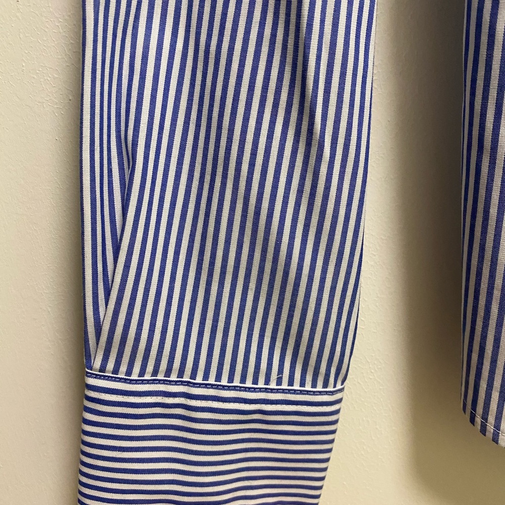 Blue Striped Button Down - image 3